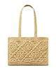 Tory Burch Women's Small T Monogram Crocheted Tote Bag - 5