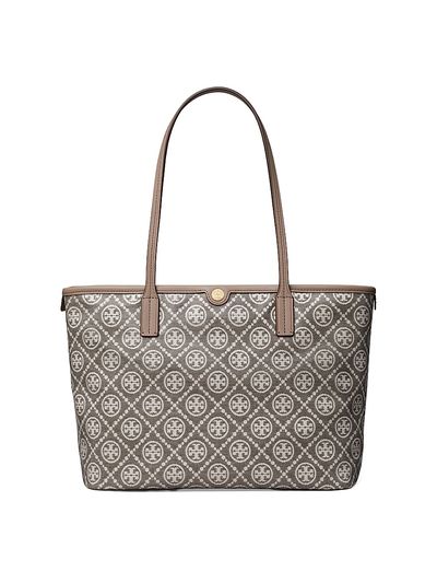 Tory Burch Women's Small T Monogram Jacquard Tote Bag