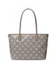 Tory Burch Women's Small T Monogram Jacquard Tote Bag - 5