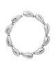 Tory Burch Women's Wave Silvertone Collar Necklace - 1
