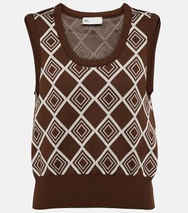 Tory Sport Tory Sport Jacquard vest