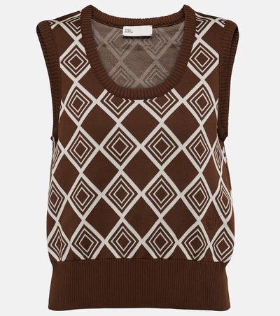Tory Sport Tory Sport Jacquard vest
