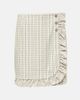 Tory Sport Tory Sport Ruffled pinstripe cotton skort - 1