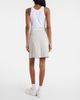 Tory Sport Tory Sport Ruffled pinstripe cotton skort - 3
