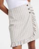 Tory Sport Tory Sport Ruffled pinstripe cotton skort - 5