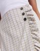 Tory Sport Tory Sport Ruffled pinstripe cotton skort - 6