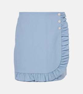 Tory Sport Tory Sport Ruffled twill miniskirt