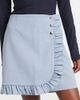 Tory Sport Tory Sport Ruffled twill miniskirt - 4