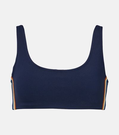 Tory Sport Tory Sport Striped sports bra