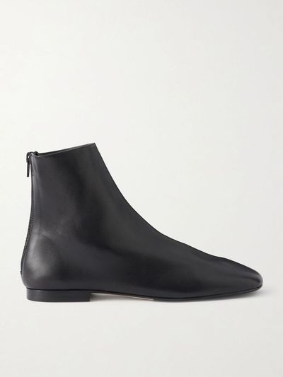 TOTEME Contour leather ankle boots