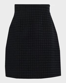 Toteme Curved Chenille Mini Skirt