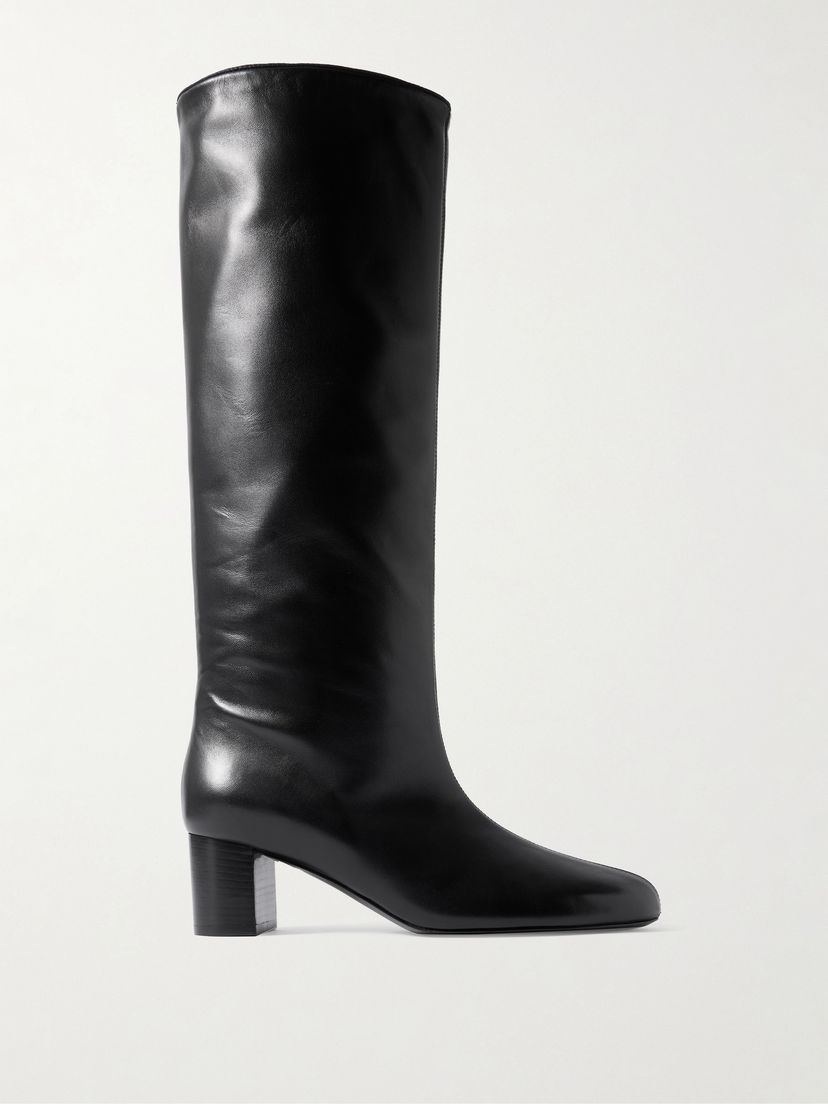 TOTEME Downtown leather knee boots