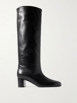 TOTEME Downtown leather knee boots