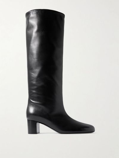 TOTEME Downtown leather knee boots
