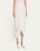 Toteme Draped Cocoon Midi Skirt - 4