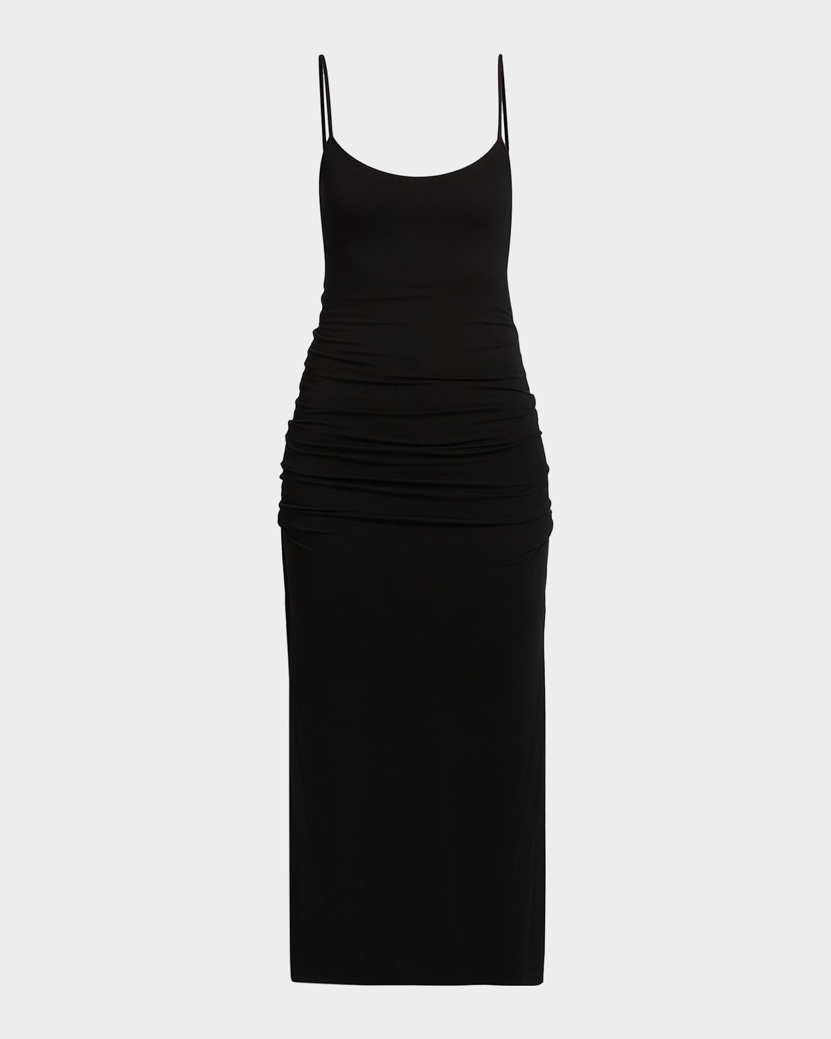 Toteme Draped Jersey Slip Midi Dress