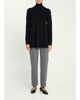 Toteme Flared Wool-Blend Turtleneck Sweater - 2