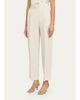 Toteme Garderob Double-Pleat Straight-Leg Ankle Trousers - 4