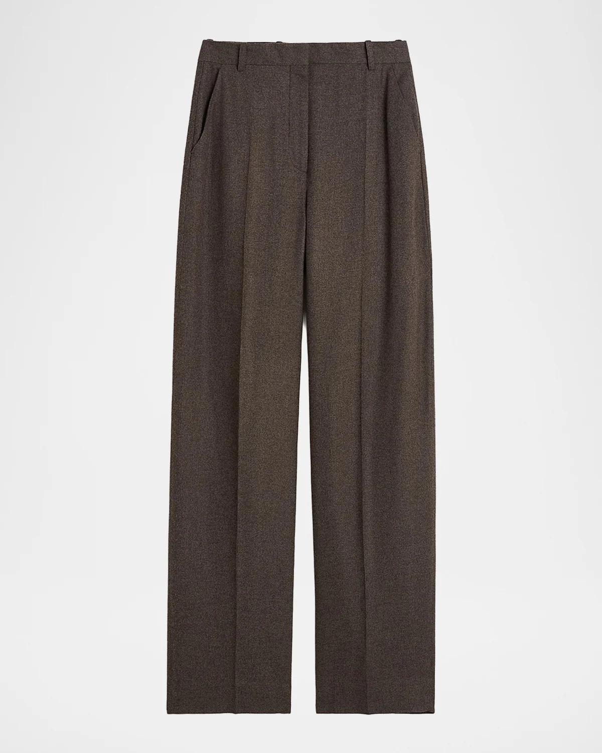 Toteme High-Rise Wool-Blend Trousers