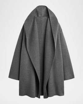 Toteme Hoodie Wool Coat