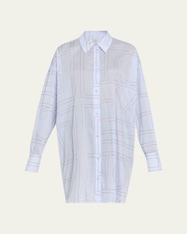 Toteme Long Summer Shirtdress