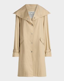 Toteme Oversized Cotton Trench Coat
