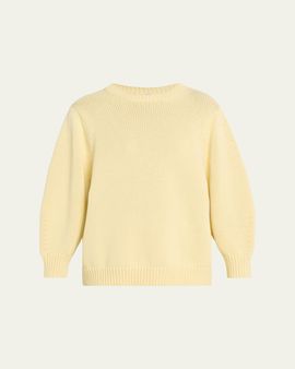 Toteme Oversized Crew Knit Sweater