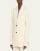 Toteme Raw Lapel Wool Sport Coat - 4