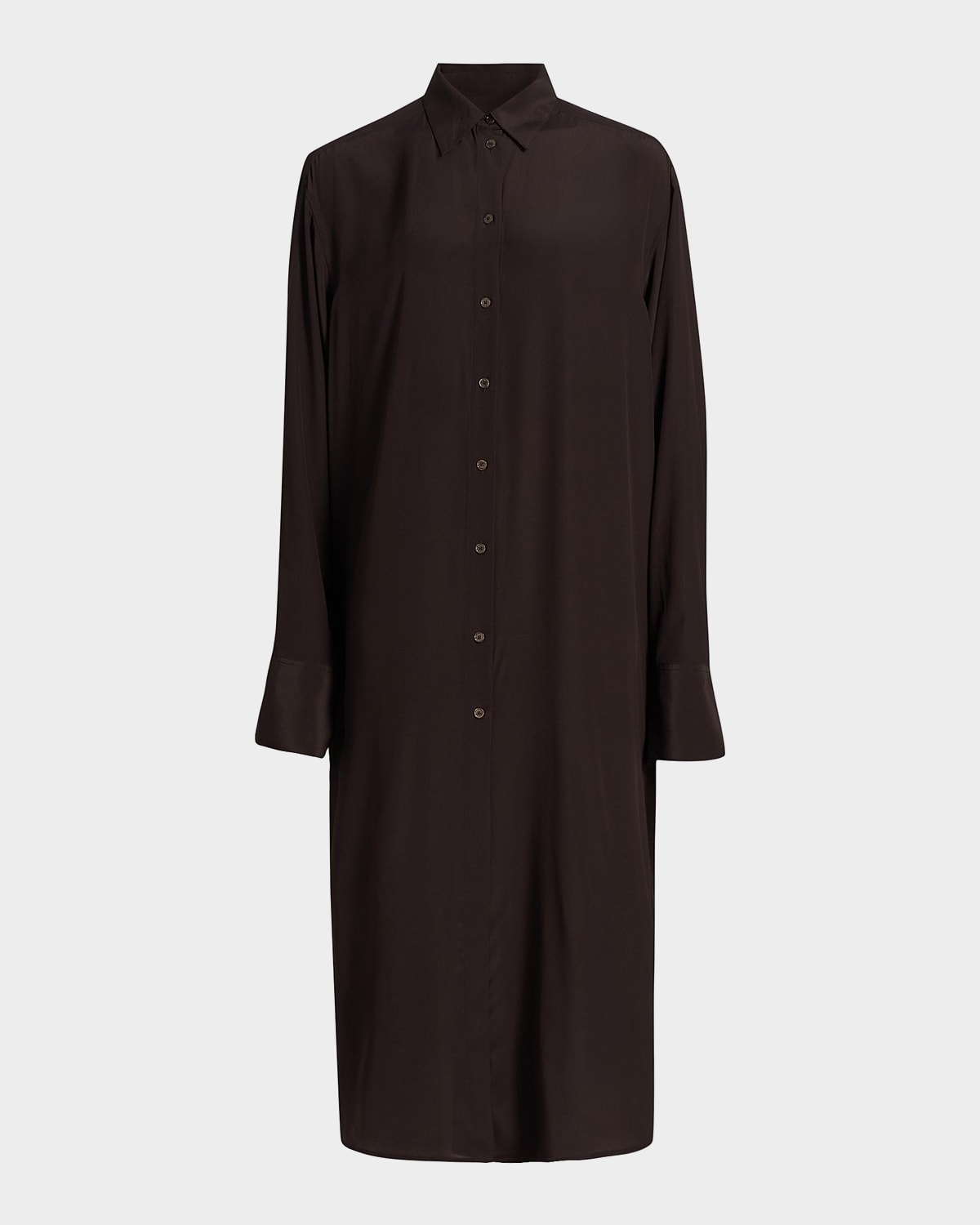 Toteme Silk Midi Shirtdress
