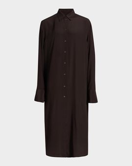 Toteme Silk Midi Shirtdress