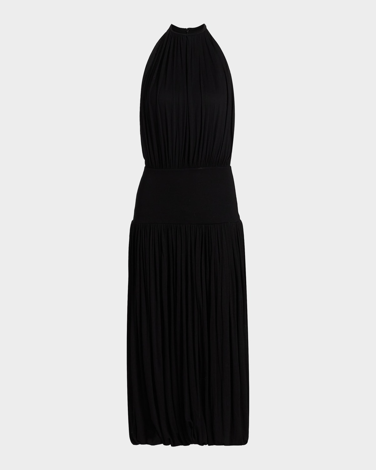 Toteme Sleeveless Gathered Balloon Midi Dress