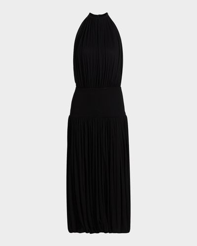 Toteme Sleeveless Gathered Balloon Midi Dress