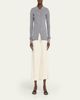 Toteme Slim Ribbed Long Sleeve Shirt - 2