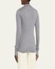 Toteme Slim Ribbed Long Sleeve Shirt - 3