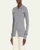 Toteme Slim Ribbed Long Sleeve Shirt - 4