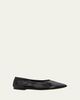 Toteme Slip Nappa Leather Ballerina Flats - 1