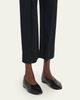 Toteme Slip Nappa Leather Ballerina Flats - 2