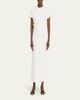 Toteme Slouch Waist Short Sleeve Dress - 2
