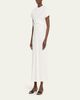 Toteme Slouch Waist Short Sleeve Dress - 4