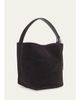 Toteme Small Belted Suede Tote Bag - 2