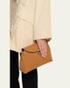 Toteme T-Lock Clutch Bag in Pebble Grain Leather - 2