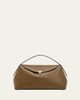Toteme T-Lock Grain Leather Top-Handle Bag - 1