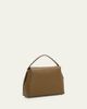 Toteme T-Lock Grain Leather Top-Handle Bag - 2