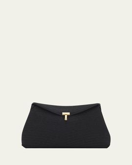 Toteme T-Lock Rope Clutch Bag