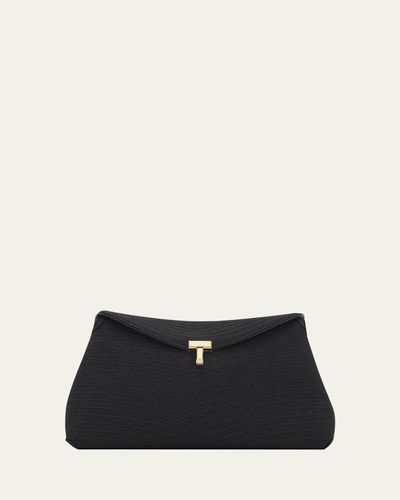 Toteme T-Lock Rope Clutch Bag