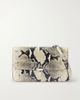 TOTEME T-Lock snake-effect leather shoulder bag - 1