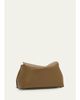 Toteme T-Lock Soft Textured Palmellato Leather Clutch - 3