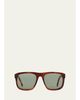 Toteme The Navigator Acetate Square Sunglasses - 1