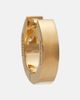 Toteme Toteme 18kt gold hoop earrings with diamond - 4