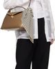 TOTEME TOTEME Beige & Black Signature Monogram Silk Scarf - 2